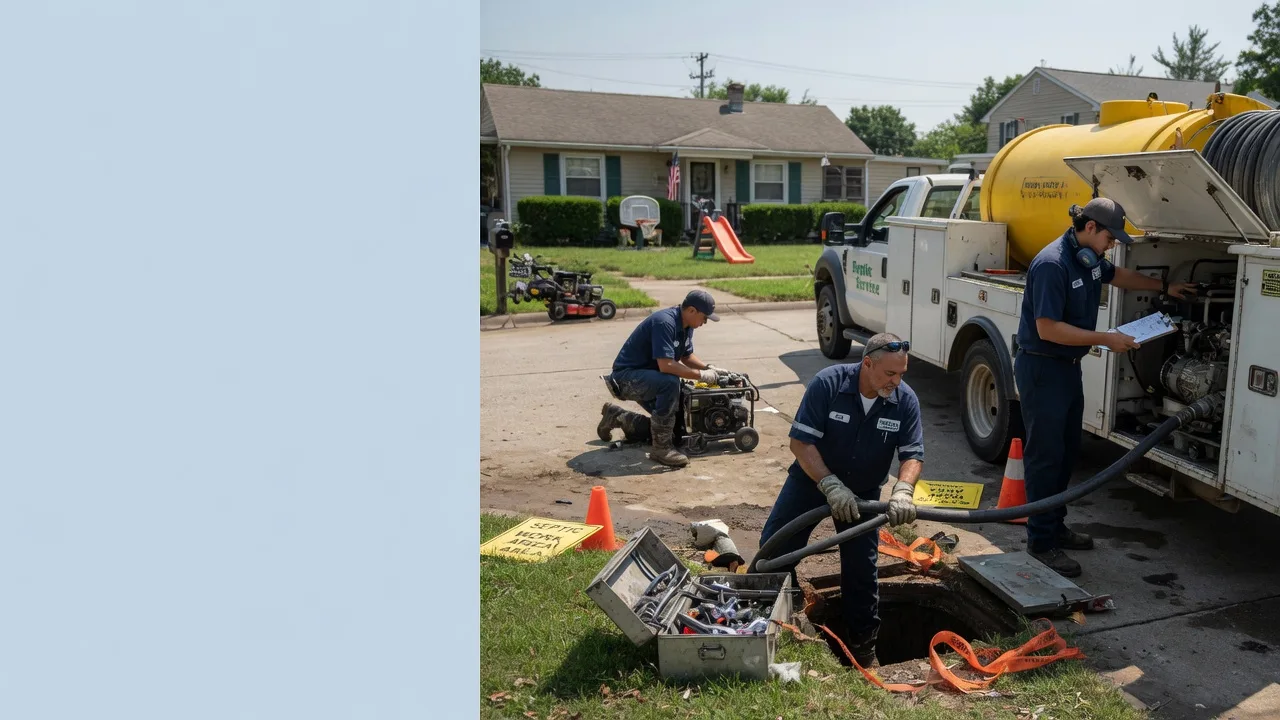 Septic Tank Pumping in Evansville, IN near me